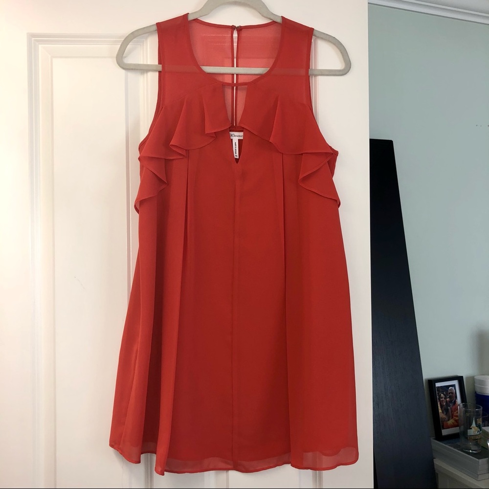 BCBGeneration Dress Prom Formal Size XS Red Orange